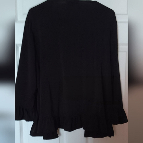 Black Bell Sleeve Jacket BRAND NEW WITHOUT TAGS - Picture 3 of 5